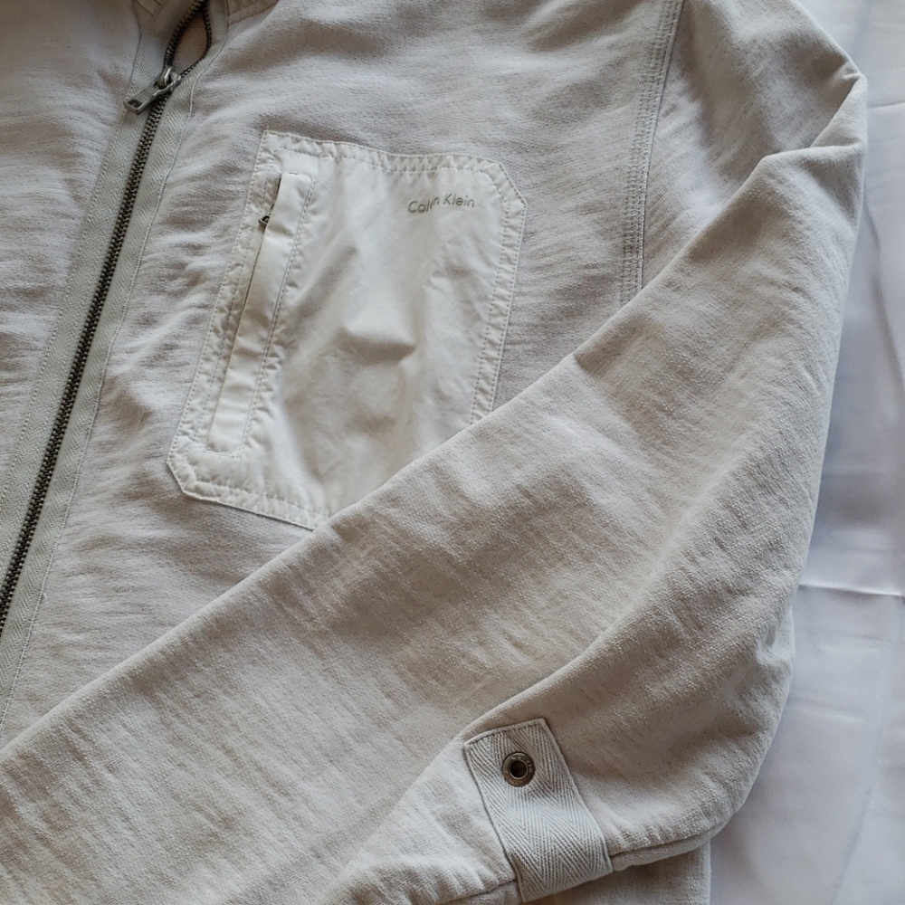 Calvin Klein Men's Gray Sweatshirt/jacket - XL - Picture 3 of 5